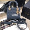 Replica Dior My ABCdior Lady Dior Bag in Patent Calfskin M0538 Dusty J 2