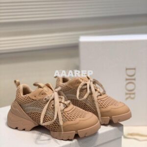 Replica Dior D-Connect Sneaker Nude Mesh KCK280 2