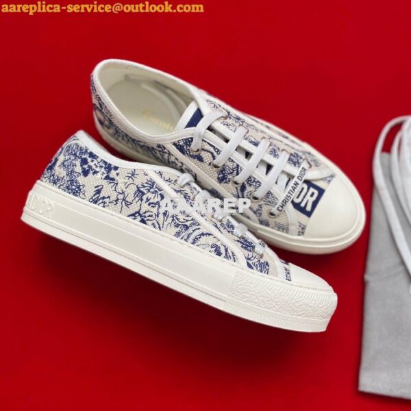 Replica Dior Walk'n'Dior Embroidery Sneaker KCK211 XG03