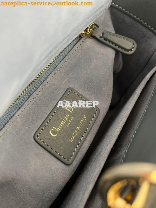 Replica Dior My ABCdior Lady Dior Bag M0538 CloudBlue Cannage Lambskin 7