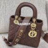 Replica Dior My ABCdior Lady Dior Bag M0538 CloudBlue Cannage Lambskin