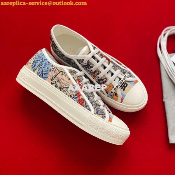 Replica Dior Walk'n'Dior Embroidery Sneaker KCK211 XG06 3