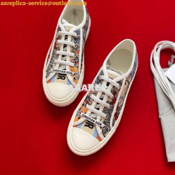 Replica Dior Walk'n'Dior Embroidery Sneaker KCK211 XG06 4