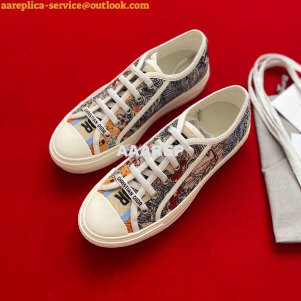 Replica Dior Walk'n'Dior Embroidery Sneaker KCK211 XG06 5