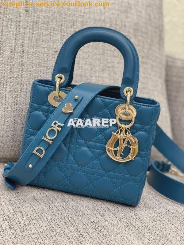 Replica Dior My ABCdior Lady Dior Bag M0538 Peacock Blue