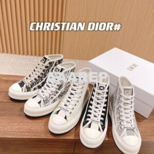 Replica Dior Walk'n'Dior High-top Platform Sneaker KCK382P T04