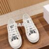 Replica Dior Walk'n'Dior Platform Sneaker Calfskin Textured with Dior