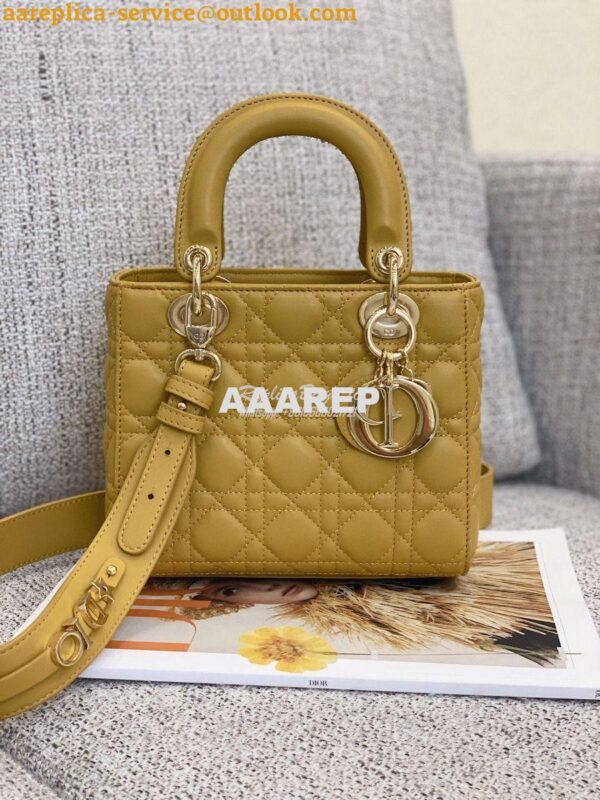 Replica Dior My ABCdior Lady Dior Bag M0538 Yellow