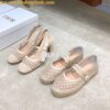 Replica Dior & Moi Slingback Pump Nude Cannage Mesh Embroidery KDP890 2