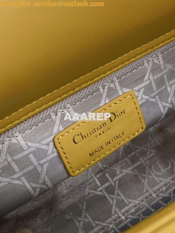 Replica Dior My ABCdior Lady Dior Bag M0538 Yellow 11