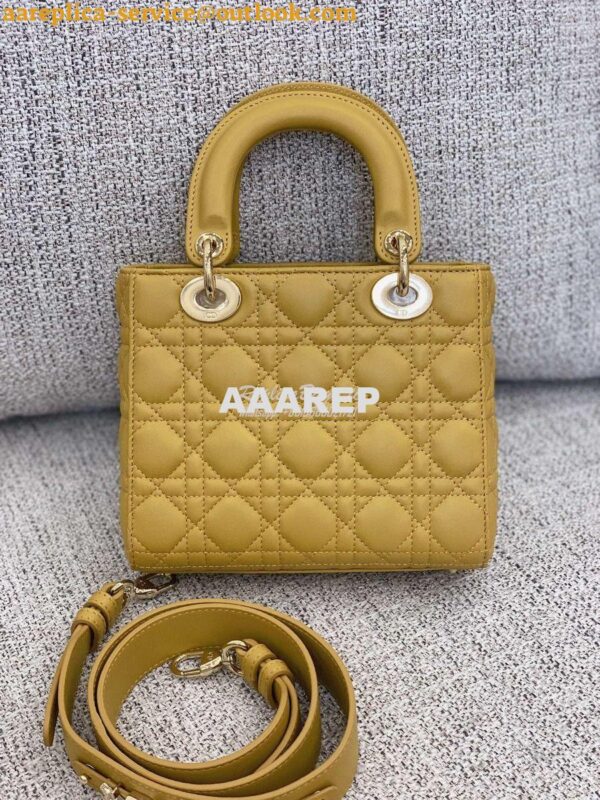 Replica Dior My ABCdior Lady Dior Bag M0538 Yellow 12