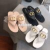 Replica Dior 30 Montaigne Flat Thong KCQ386 Nude 2