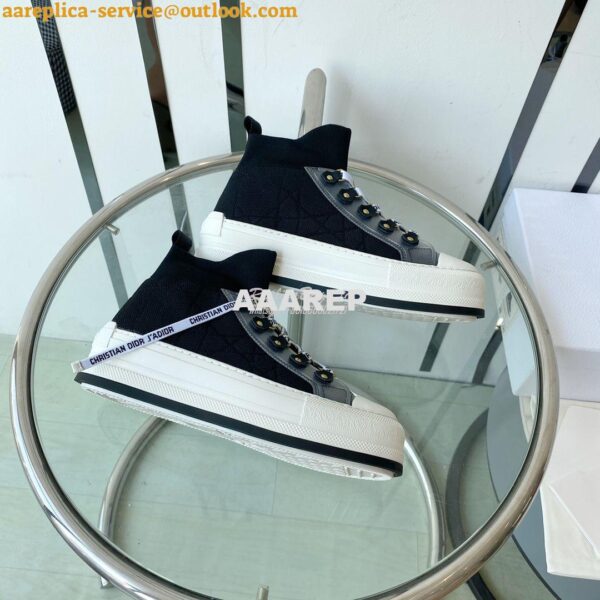 Replica Dior Walk'N'dior Platform Sneaker Oblique Technical Mesh and C 26