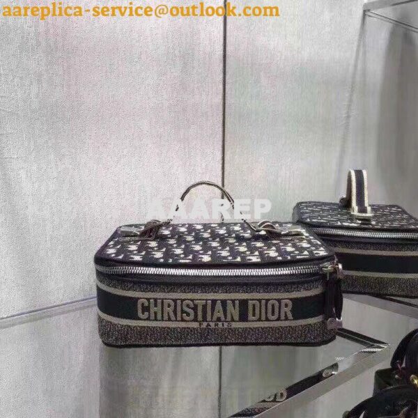Replica Dior Oblique Travel Jewelry Case S5418 4