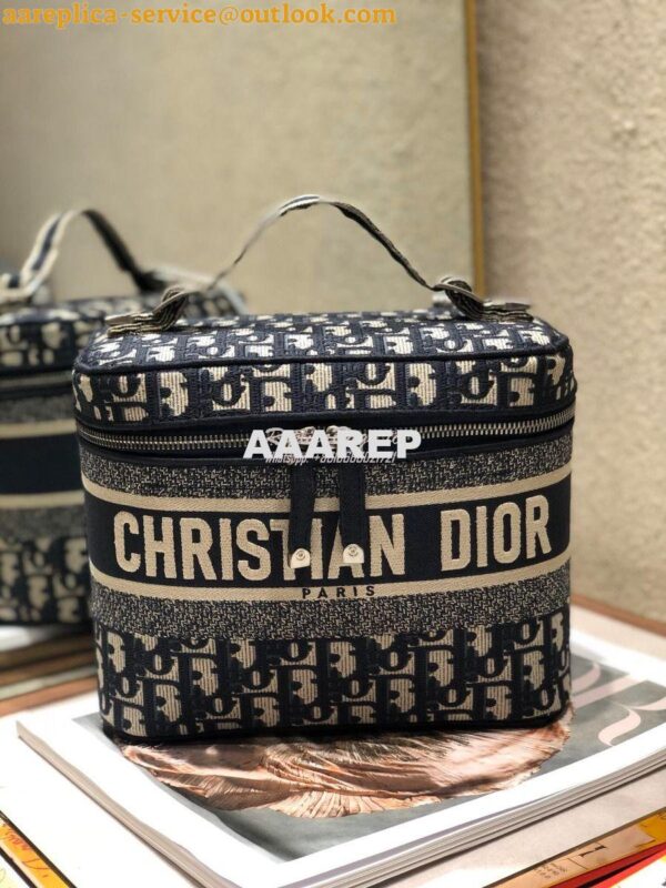Replica Dior Oblique Vanity Bag S5417