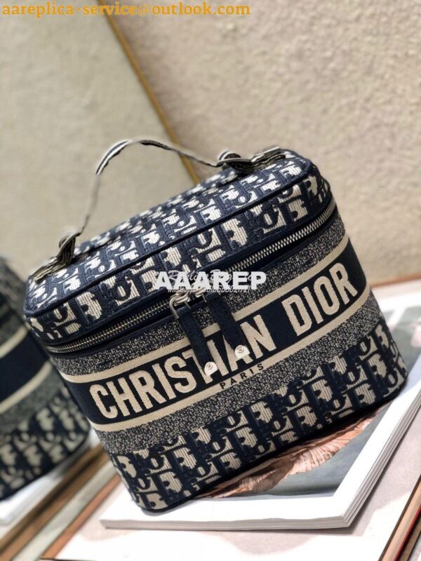 Replica Dior Oblique Vanity Bag S5417 2