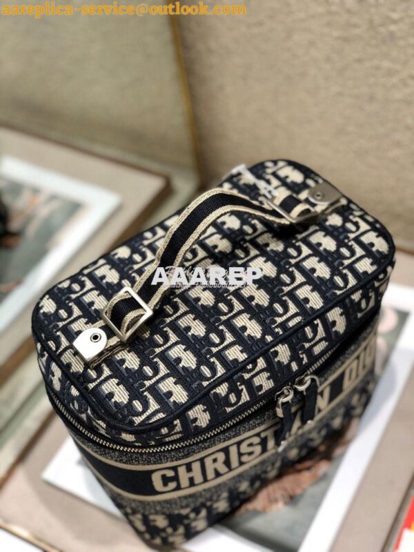 Replica Dior Oblique Vanity Bag S5417 5
