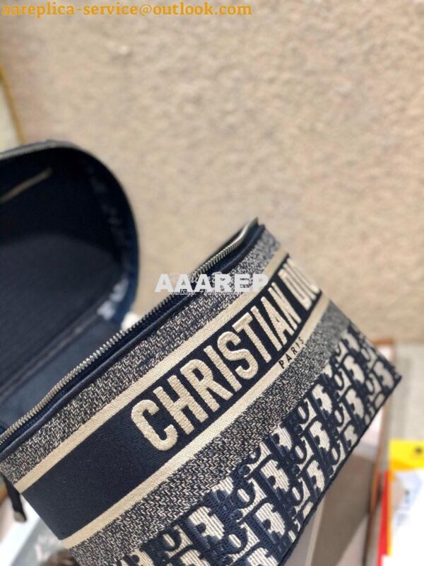 Replica Dior Oblique Vanity Bag S5417 9