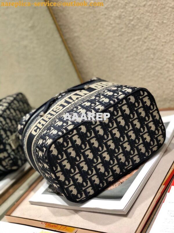 Replica Dior Oblique Vanity Bag S5417 10