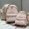 Replica Dior Quilted Beige Patent Leather Mini Lady Dior Bag 2