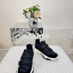 Replica Dior D-Wander Sneaker Black Camouflage Technical Fabric KCK299 2