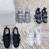 Replica Dior D-Wander Sneaker Black Camouflage Technical Fabric KCK299