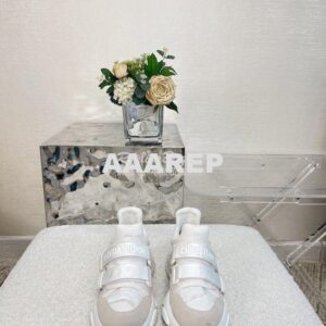 Replica Dior D-Wander Sneaker White Camouflage Technical Fabric KCK299