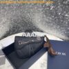 Replica Dior Saddle Bag Black Grained Calfskin 1ADPO093