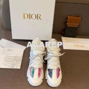 Replica Dior Sneakers Designer Dior Tennis Flats Shoes Women 81107