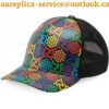 Replica Gucci 200035 Original GG canvas baseball hat with Green/Red Web In Black 2