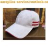 Replica Gucci 200035 Original GG canvas baseball hat with Web In Pink