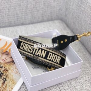 Replica Dior Shoulder Strap Black 14