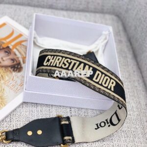 Replica Dior Shoulder Strap Black 14 2