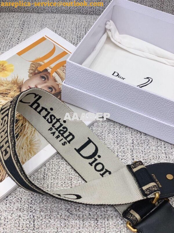 Replica Dior Shoulder Strap Black 14 3