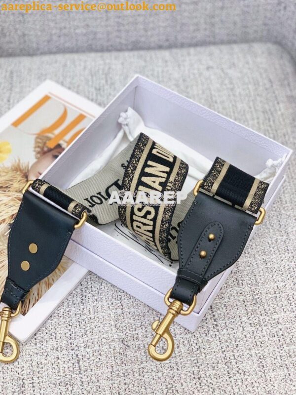 Replica Dior Shoulder Strap Black 14 4