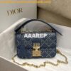 Replica Dior Small Addict Bag Latte Lucky Star Cannage Lambskin M5821O 2