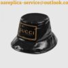 Replica Gucci Bucket hat with floral print