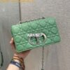 Replica Dior Small Caro Bag Latte Ruthenium Lucky Star Cannage Lambski