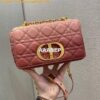 Replica Dior Small Caro Bag Soft Cannage Calfskin M9241 Red 2