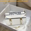 Replica Dior Small DiorCamp Bag Blue Oblique Embroidery M1241