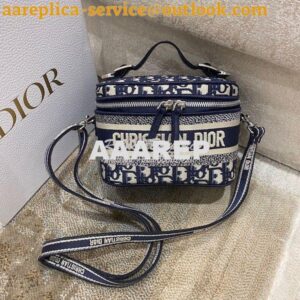 Replica Dior Small Diortravel Vanity Case With Shoulder Strap S5529 in