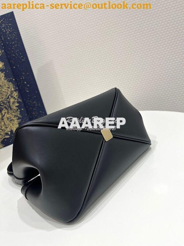 Replica Dior Small Key Bag Black Box Calfskin M1844 8