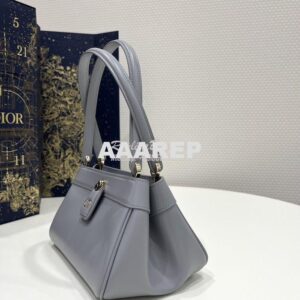 Replica Dior Small Key Bag Grey Box Calfskin M1844 2