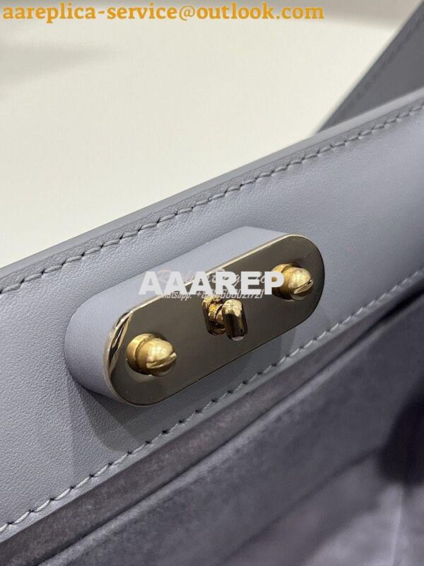 Replica Dior Small Key Bag Grey Box Calfskin M1844 8