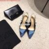 Replica Dior J'adior Slingback White Plumetis Pump KCB567