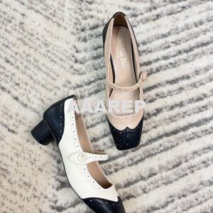 Replica Dior Spectadior Ballet Pump Perforated Calfskin KCB764 2