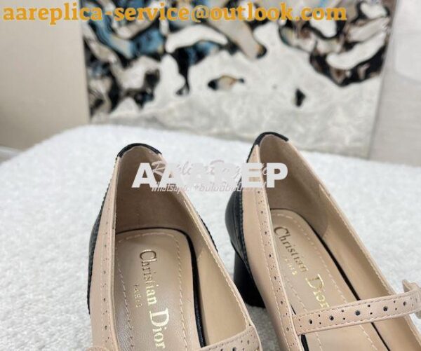 Replica Dior Spectadior Ballet Pump Perforated Calfskin KCB764 9