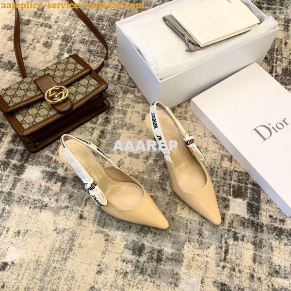 Replica Dior J'adior Pump KCC200 Nude Patent 4