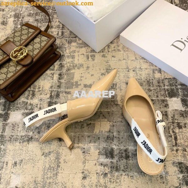 Replica Dior J'adior Pump KCC200 Nude Patent 6