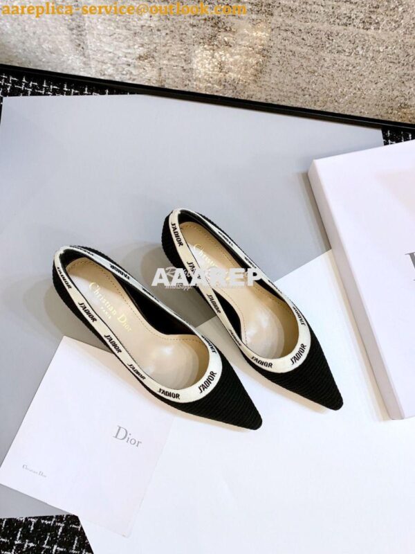 Replica Dior J'adior Pump KCP550 Black 4